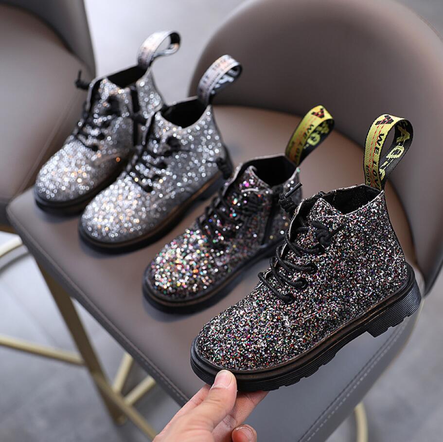 Glitter Sparkles Kids Boots